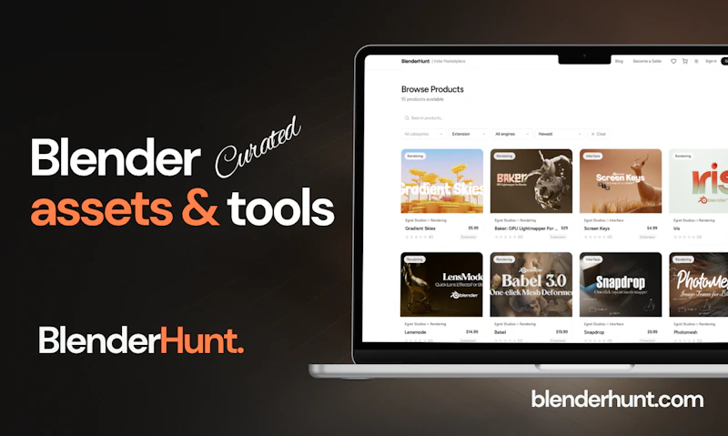 BlenderHunt screenshot 2