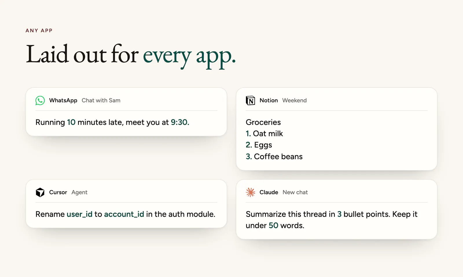 Featherweight Dictation screenshot 5