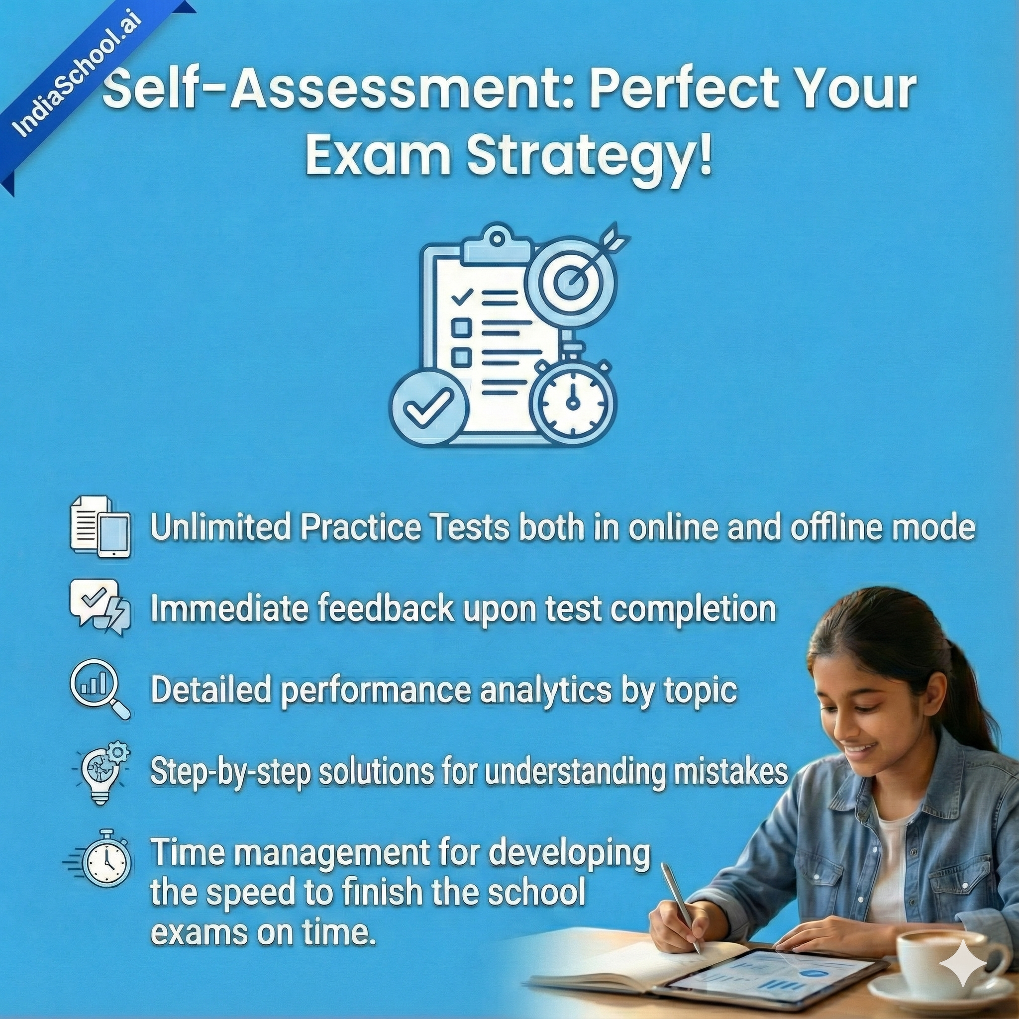 IndiaSchool.ai - Screenshot 3 showing product features and functionality