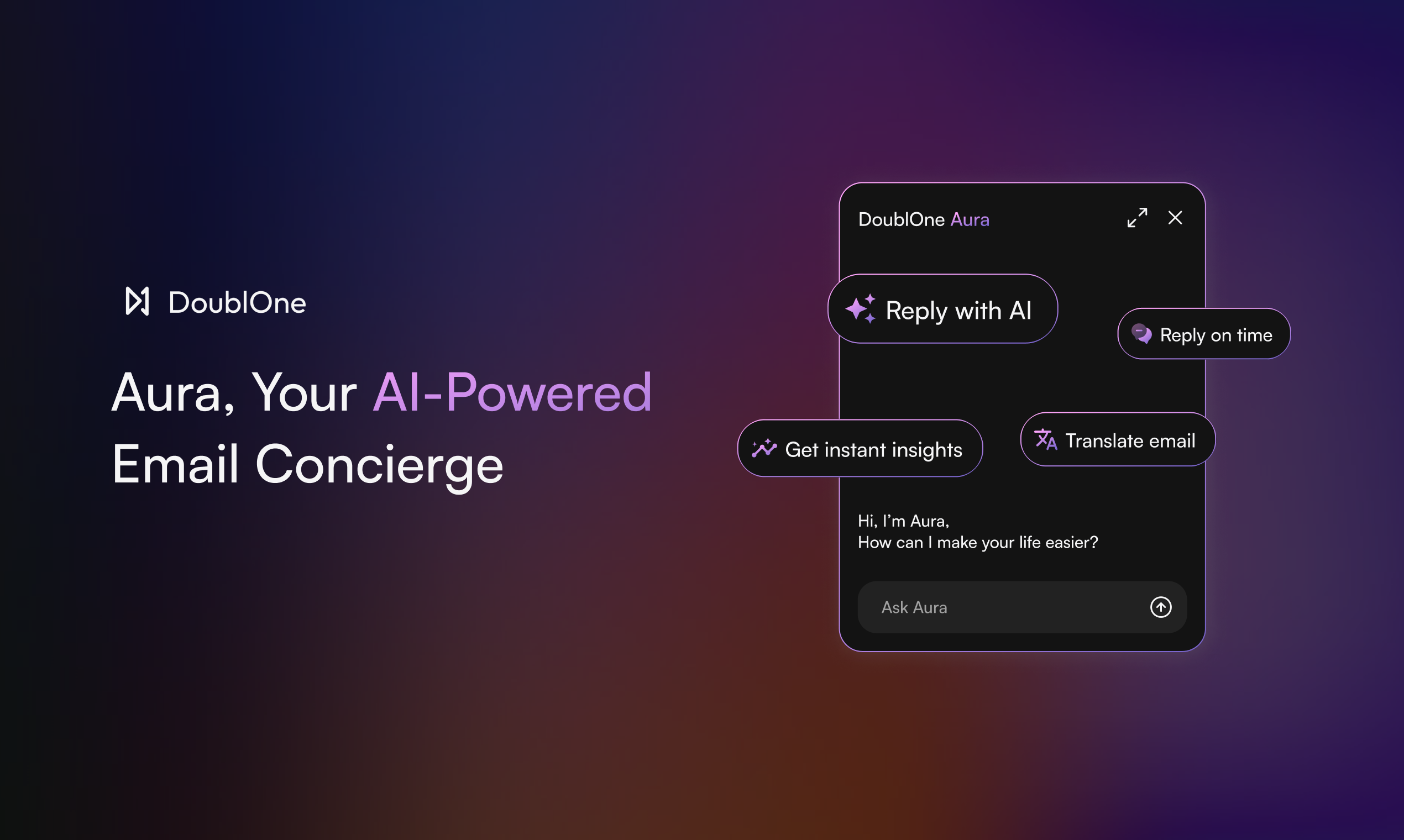 Aura, DoublOne's AI Assistant media 1