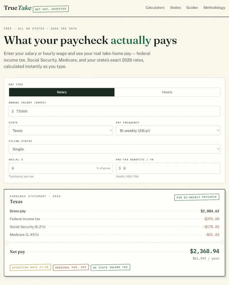 TrueTake screenshot 1