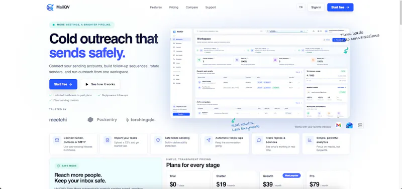 Mailqv screenshot 1