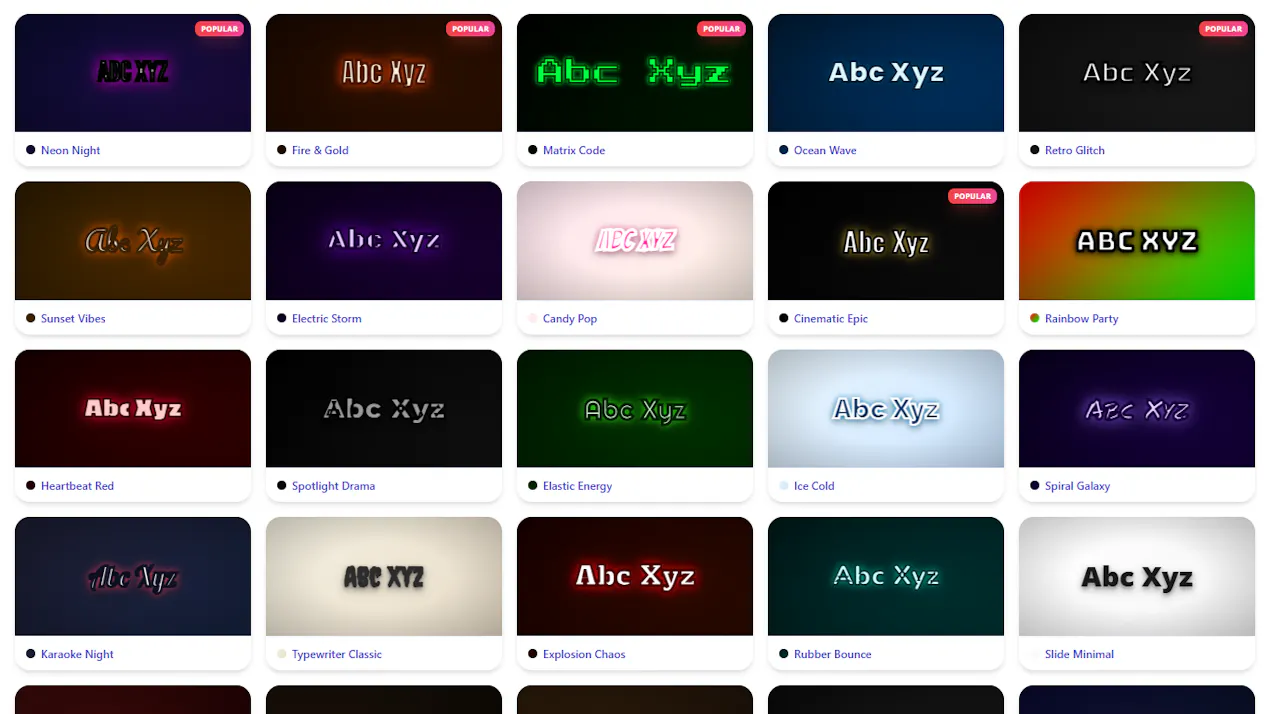 Text3D Generator product