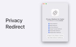 Privacy Redirect for Safari media 1