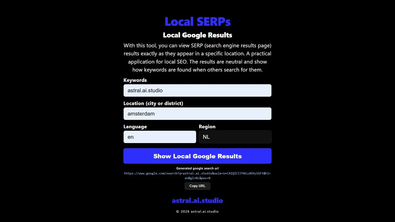 Local SERPs gallery image