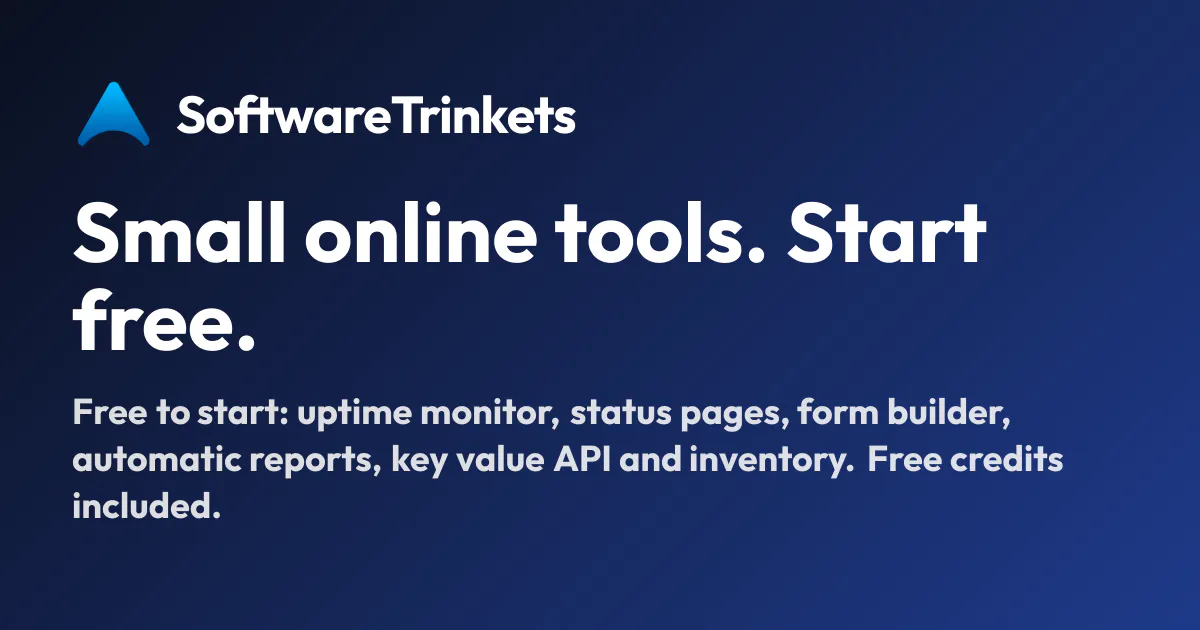 SoftwareTrinkets gallery image