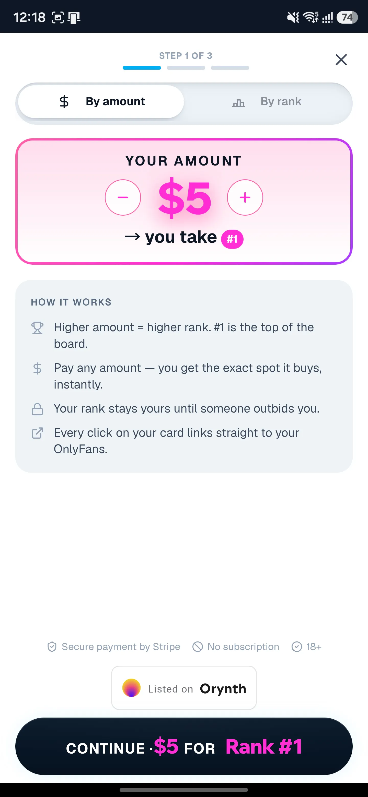 OnlyRank gallery image