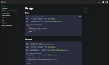 React Native Feedback Reporter gallery image