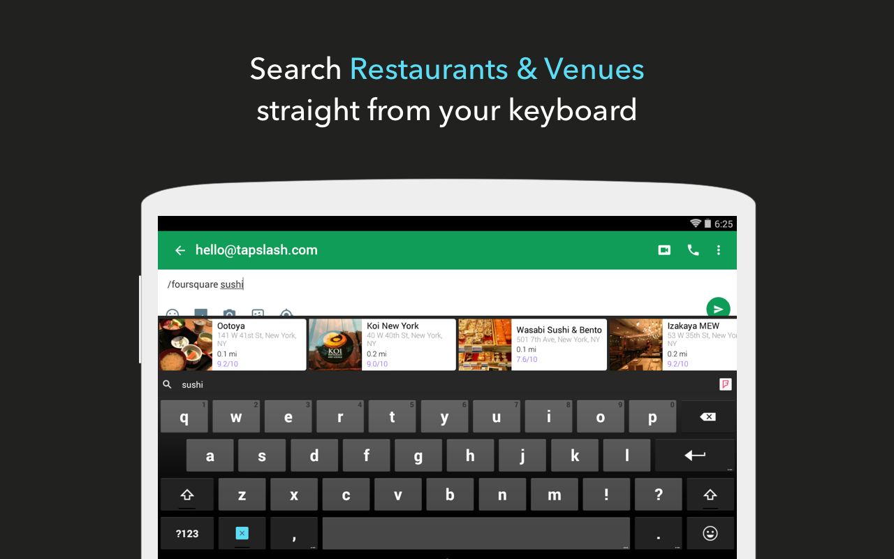 Slash Keyboard for Android  gallery image