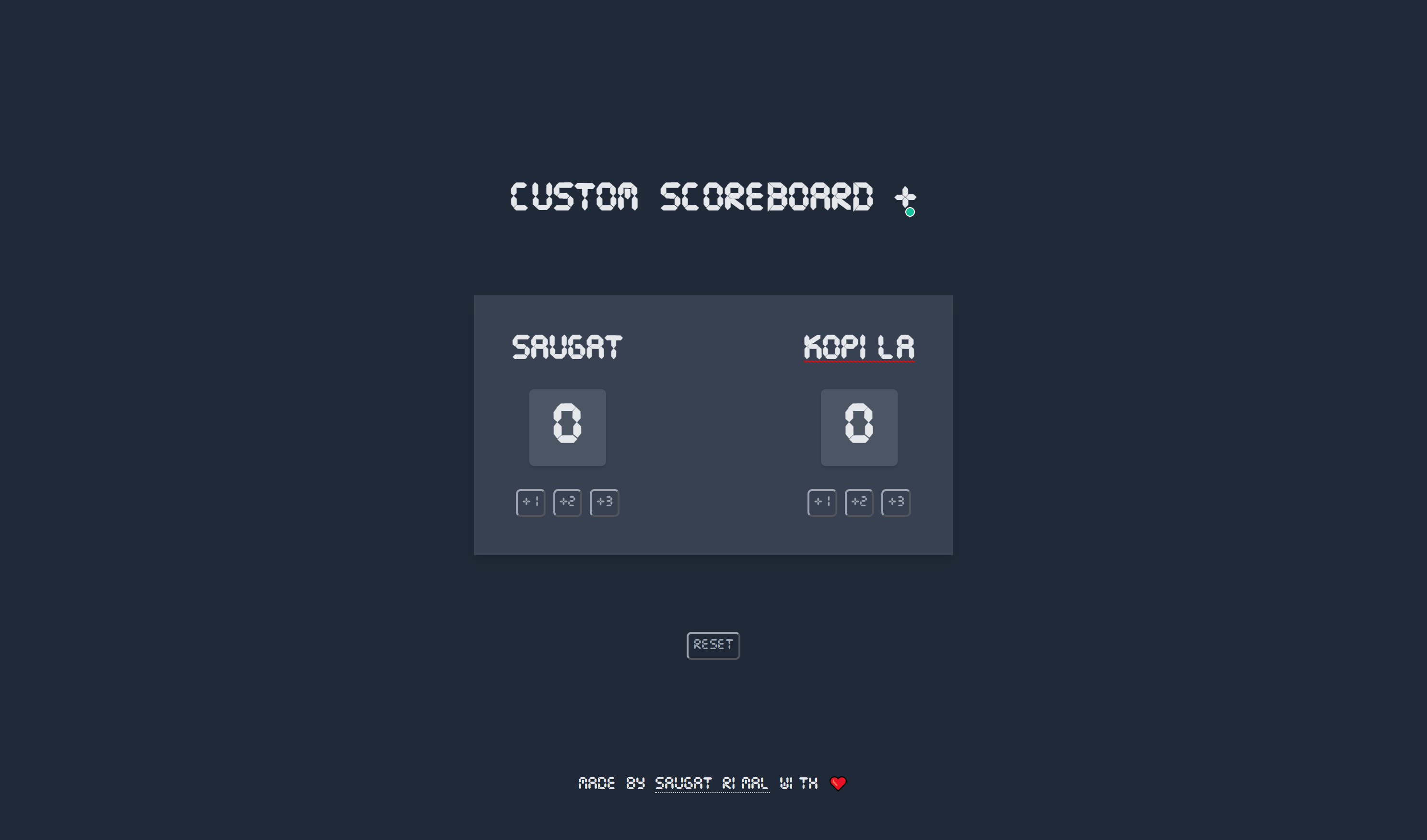 Custom scoreboard gallery image