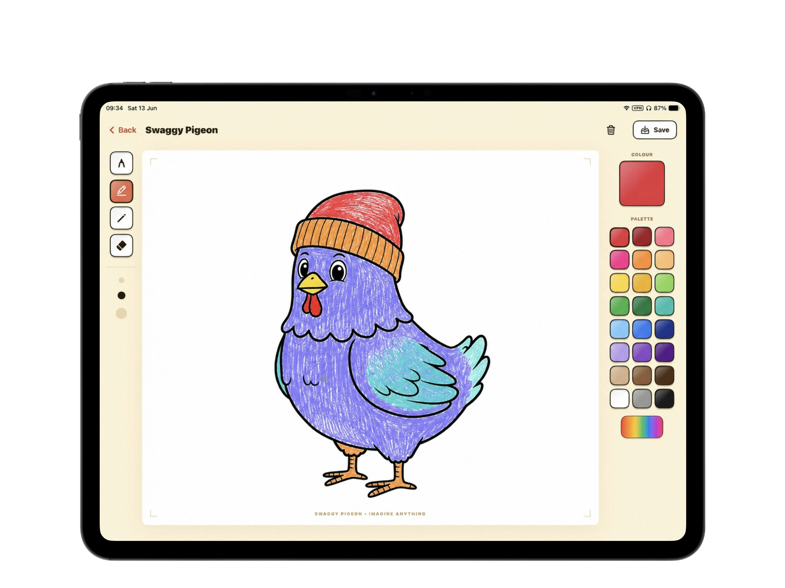 Imagine Anything - AI Coloring gallery image