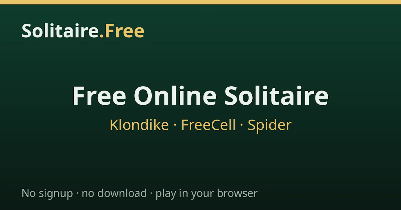 Solitaire.Free screenshot 1