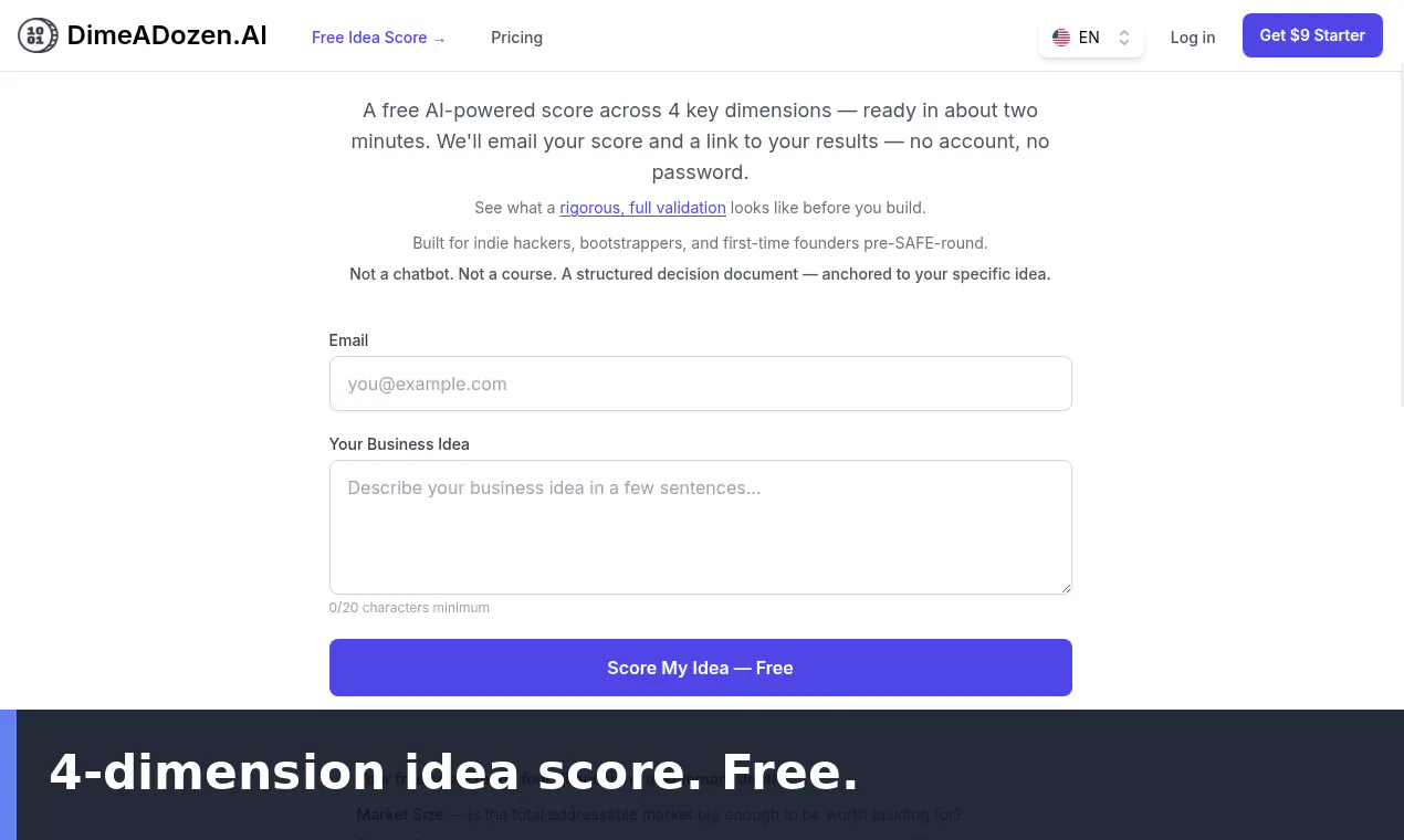 DimeADozen.ai gallery image