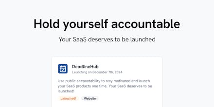 DeadlineHub gallery image