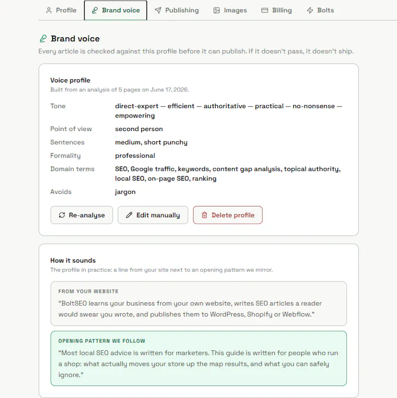 BoltSEO screenshot 5
