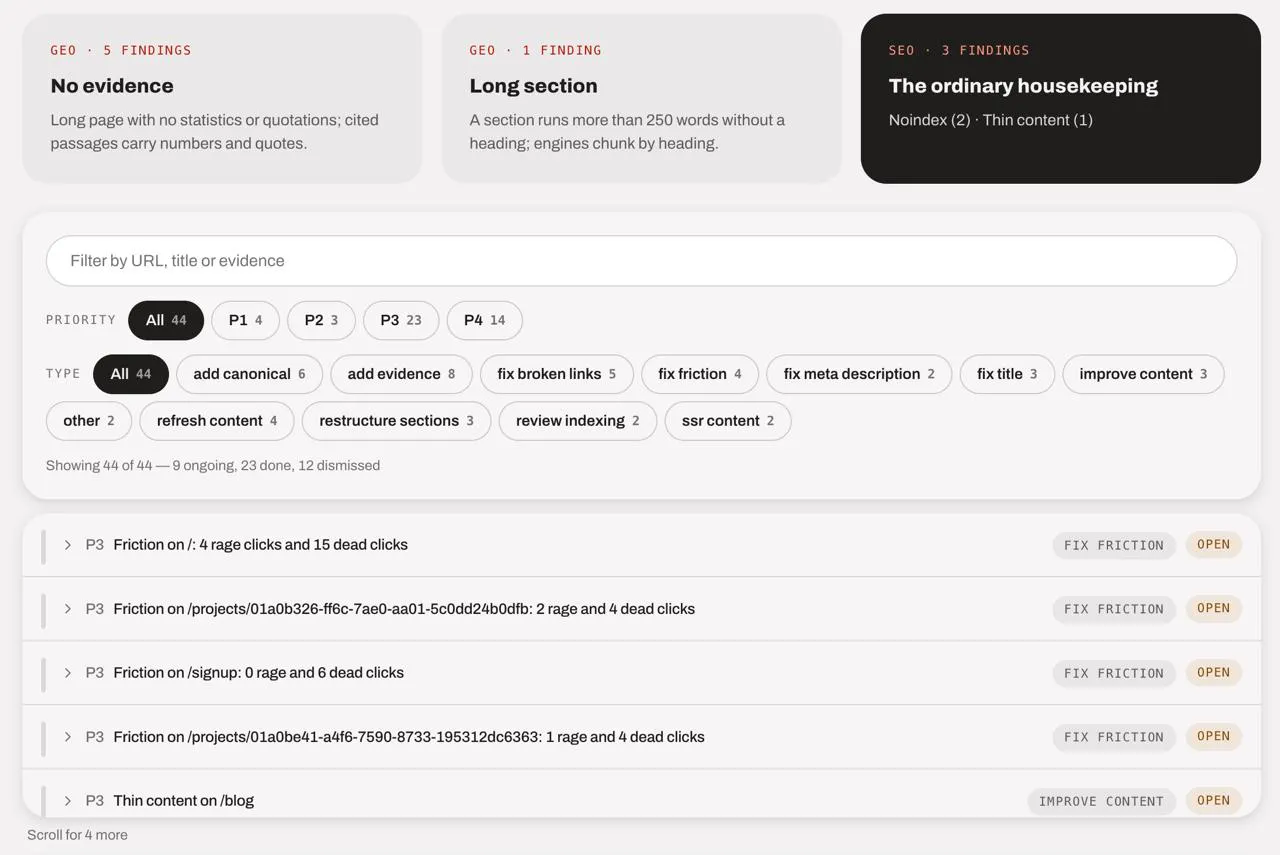 GetCited | MCP driven SEO  gallery image
