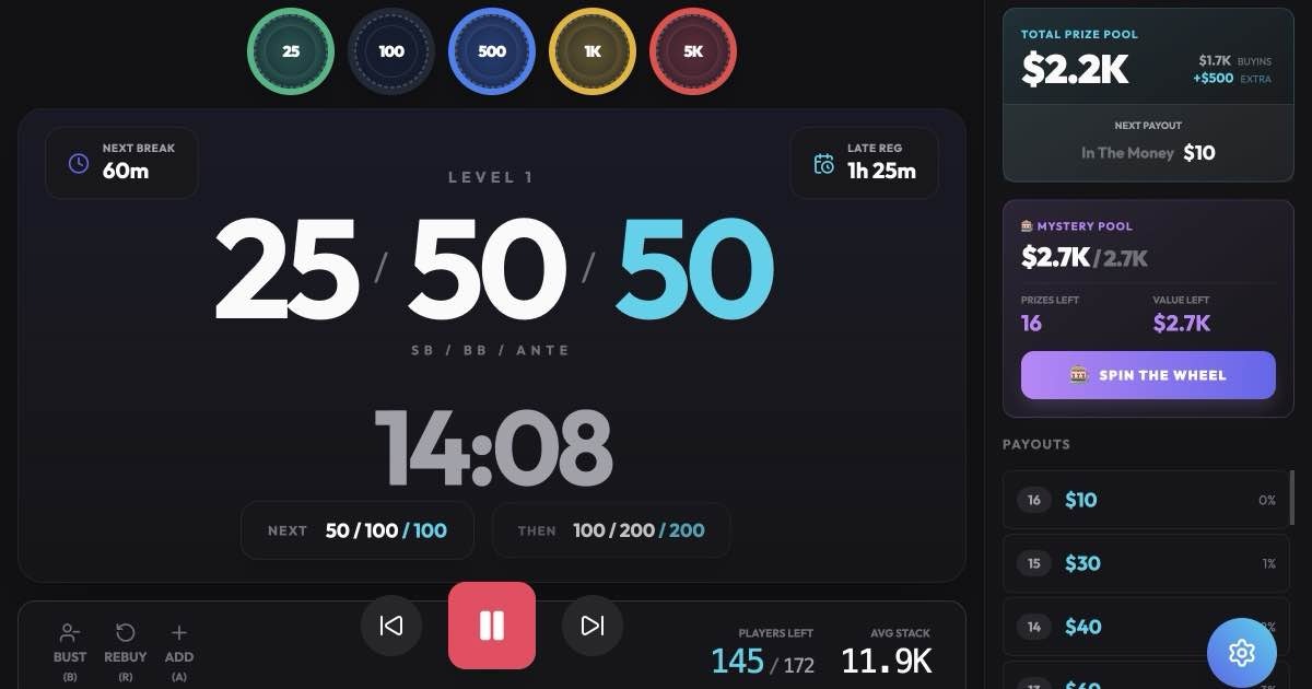 Poker Timer Pro gallery image