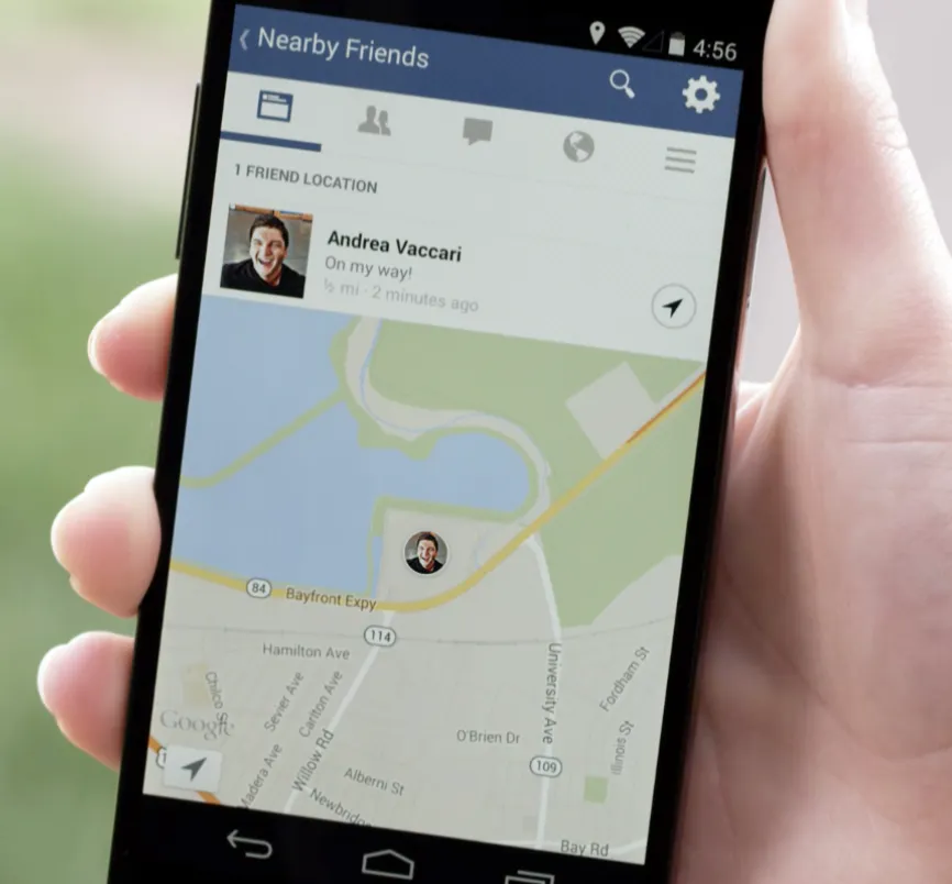 FB Nearby Friends