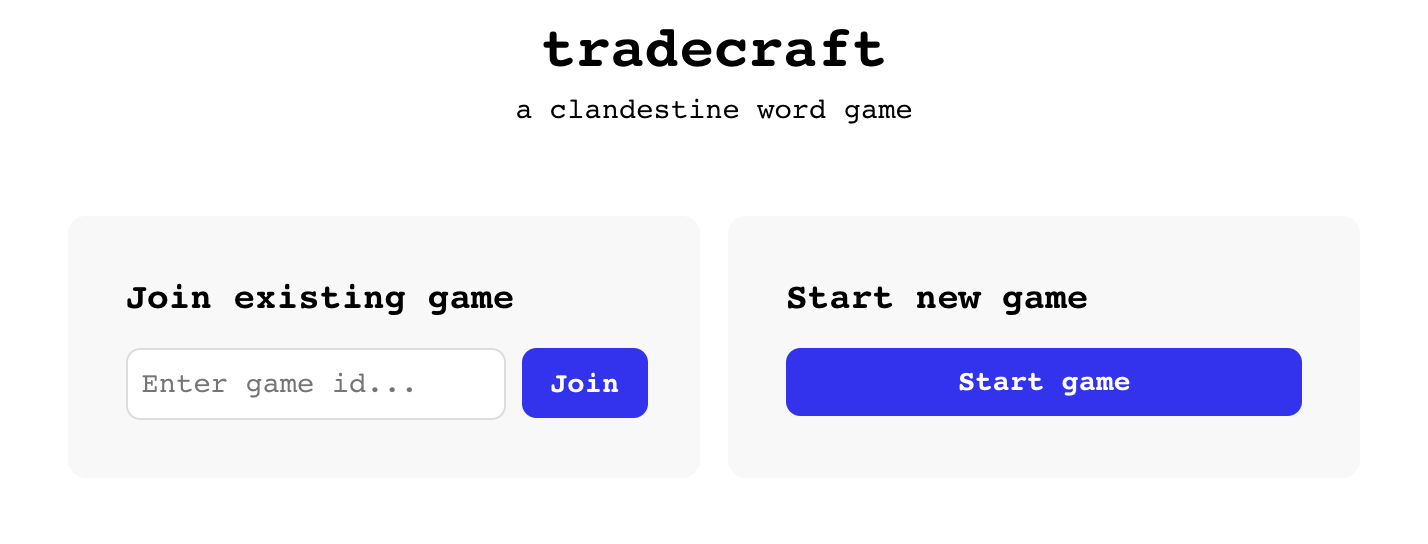 Tradecraft gallery image