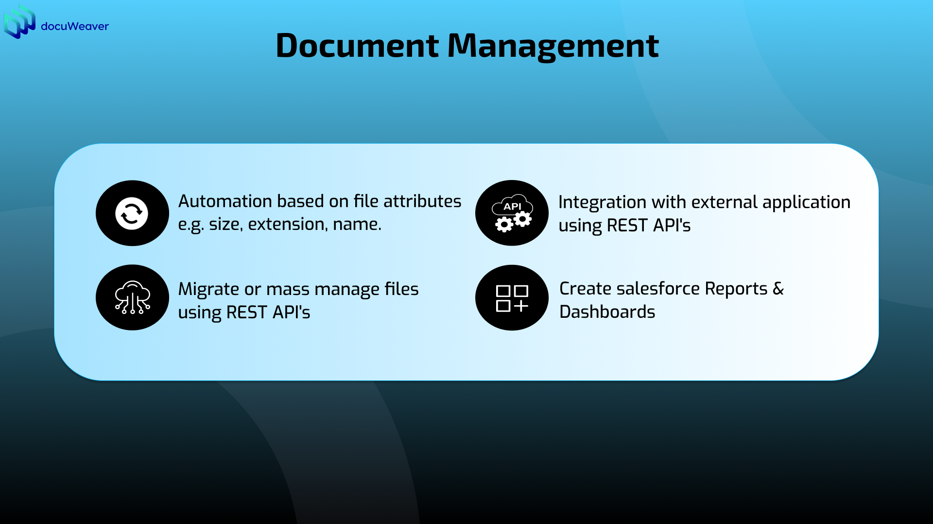 docuweaver - Dokumentverwaltung und dynamisches Tool für Dokumentengenerierung Medien 3