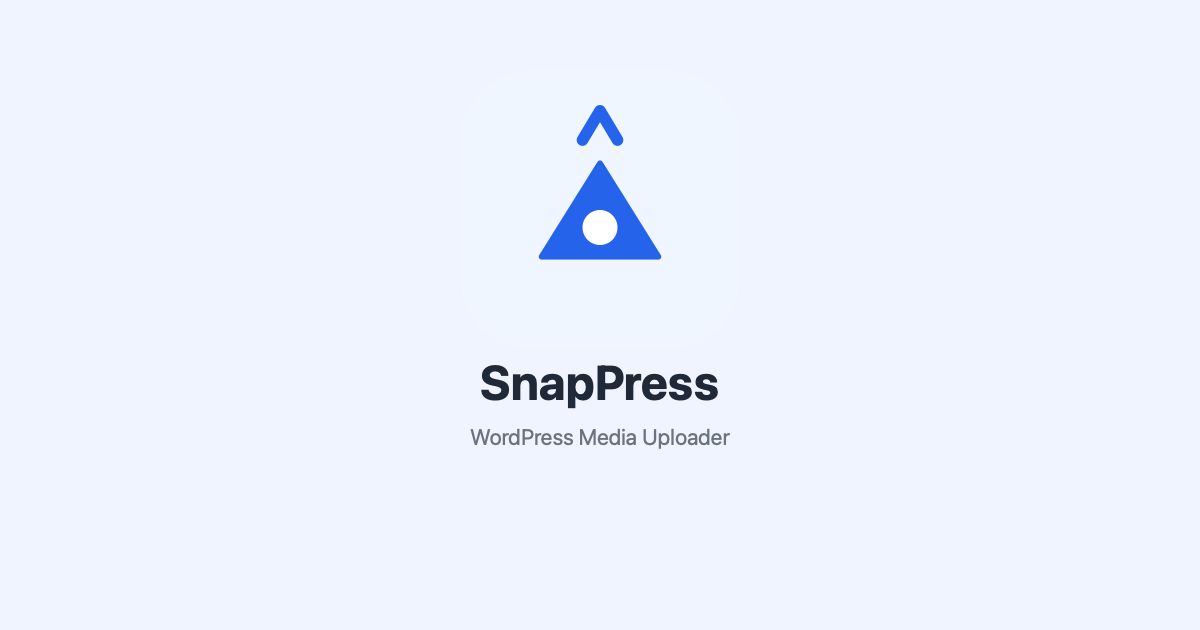 SnapPress - Main product screenshot demonstrating key features and user interface