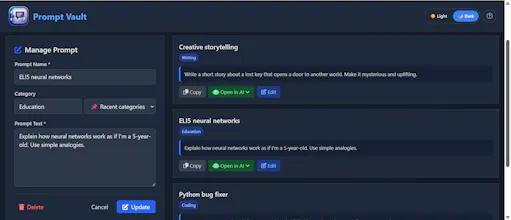 Prompt Vault gallery image