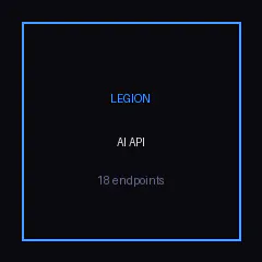 Legion AI Intelligence API logo