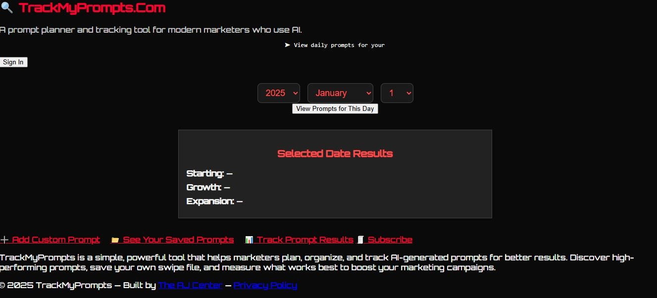 TrackMyPrompts.Com