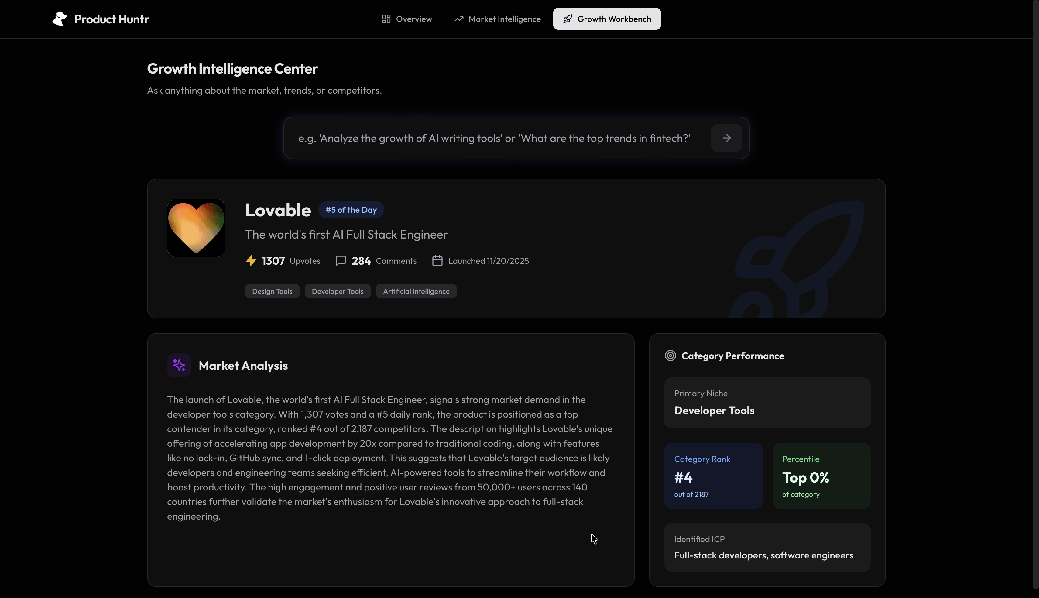 Product Huntr gallery image