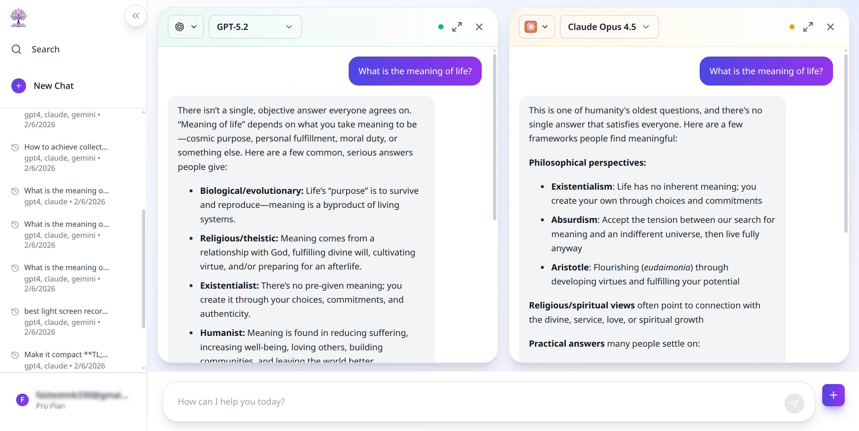 MultiLLM - Screenshot 3 showing product features and functionality