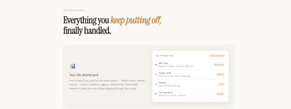 Quain - Life, handled. gallery image