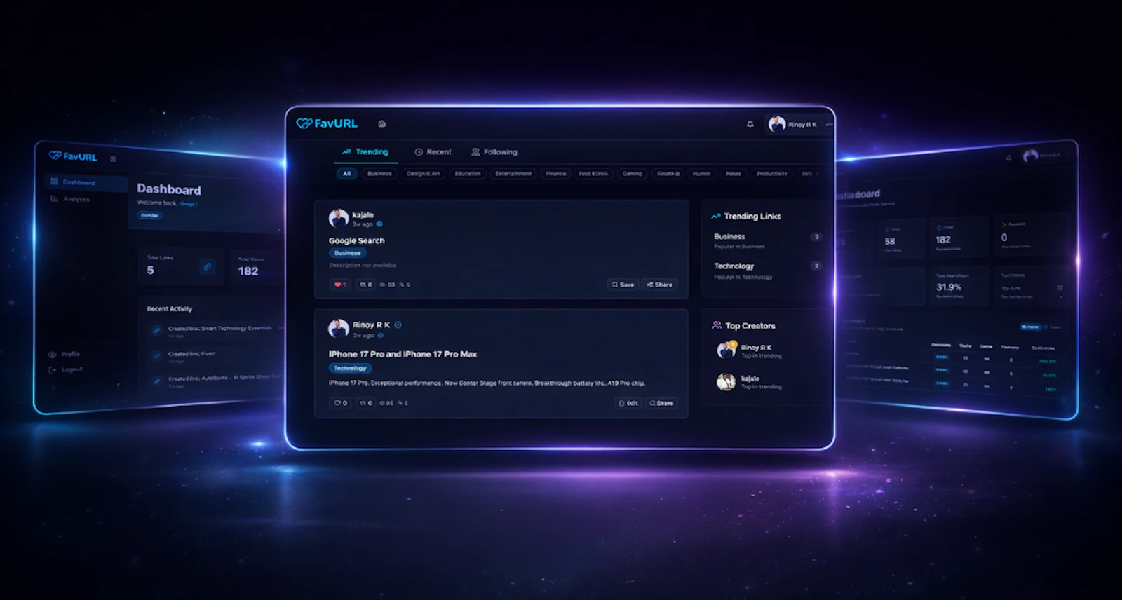 FavURL screenshot 1