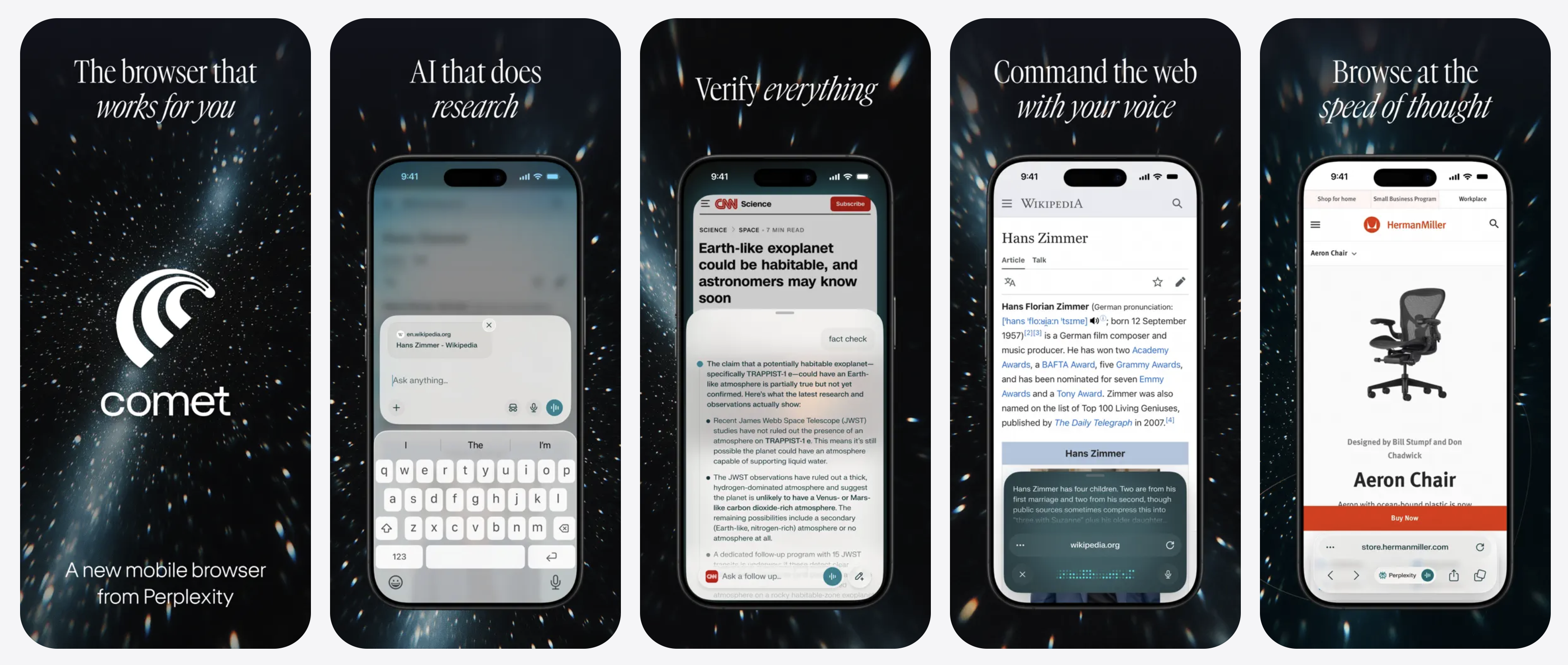 Comet for iOS gallery image