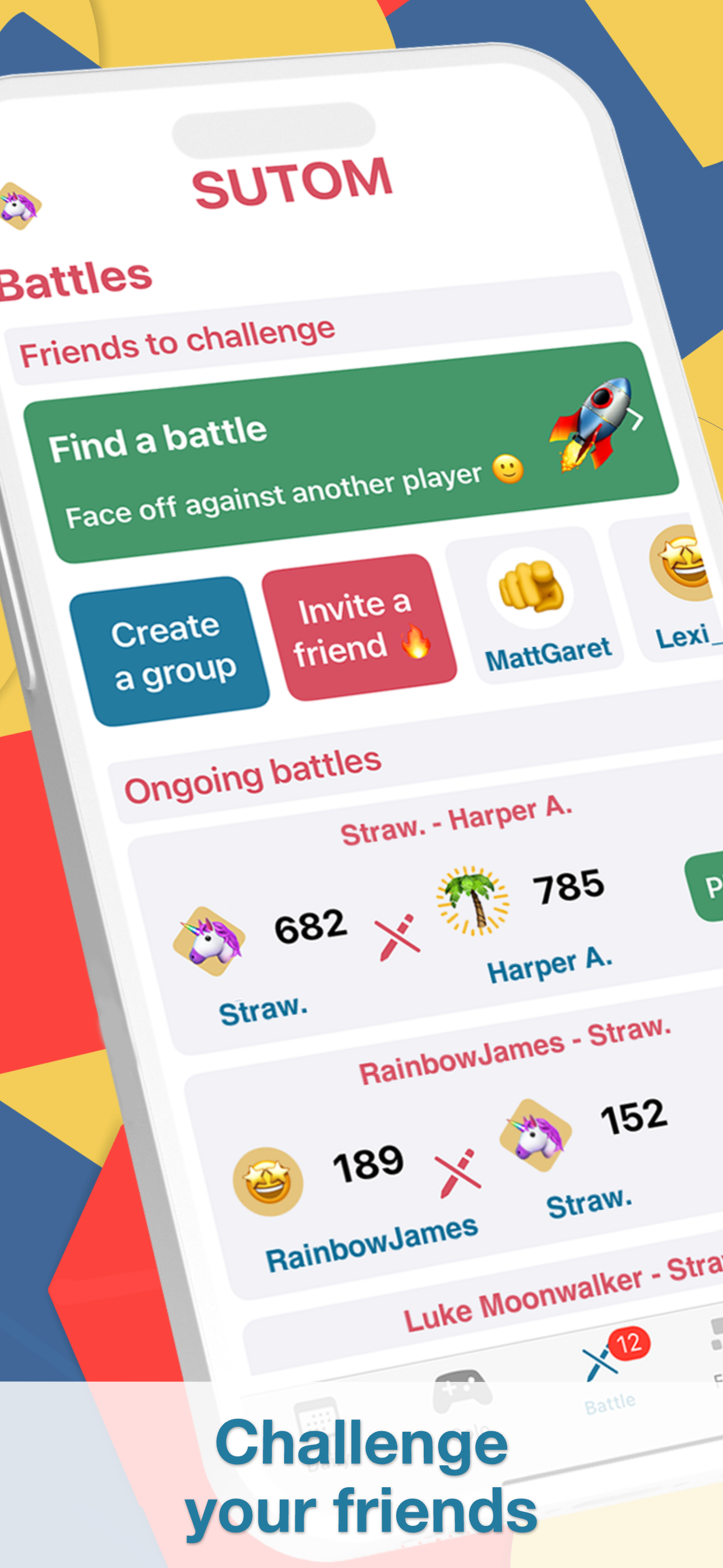 Sutom par lexi - jeu de puzzle de mots media 2