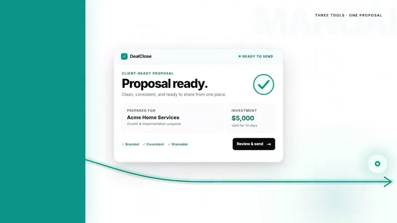 DealClose.co screenshot 1 (video preview)