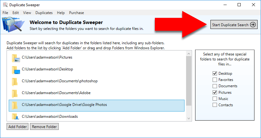 Duplicate Sweeper gallery image