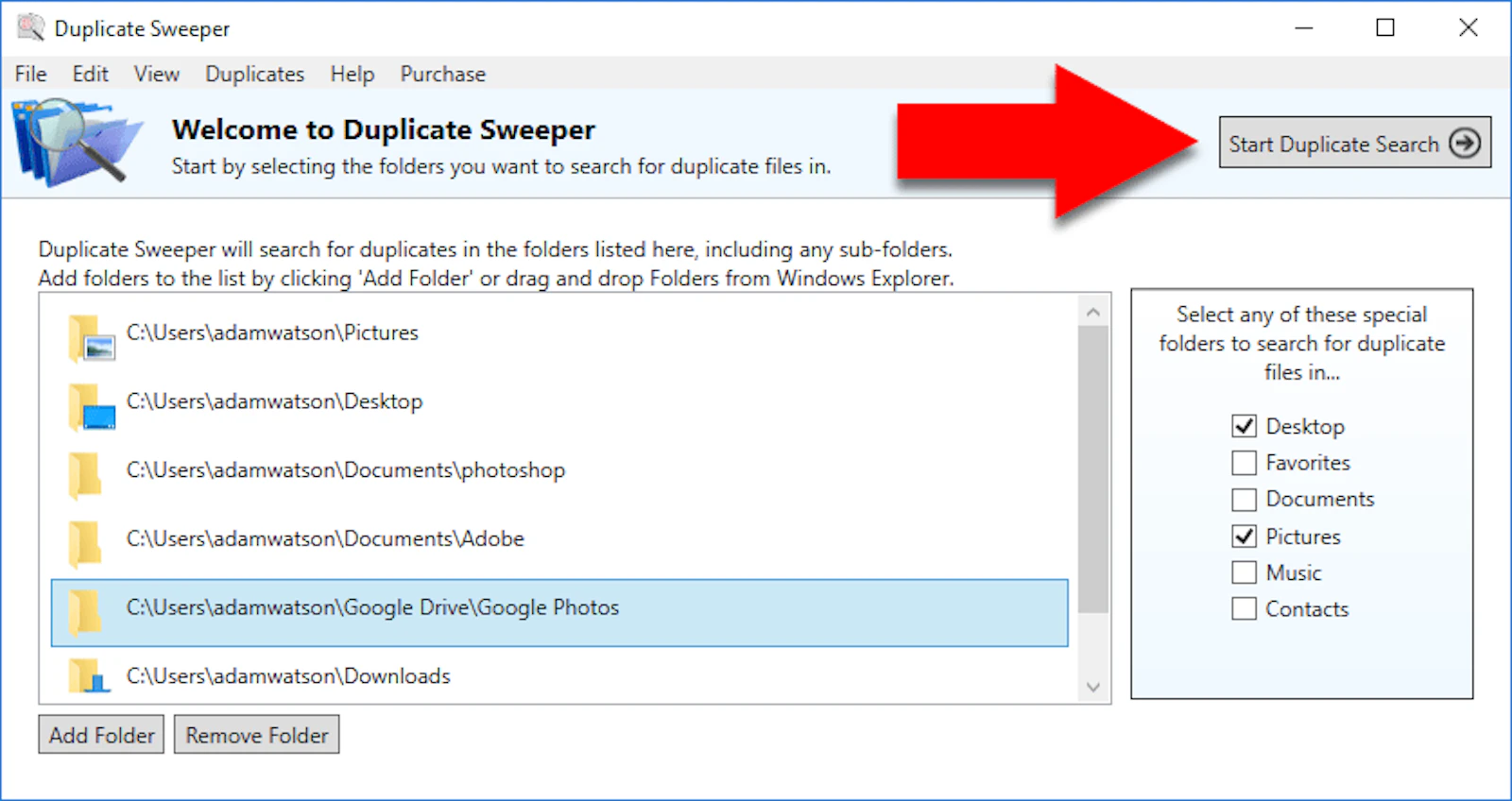 Duplicate Sweeper screenshot 3