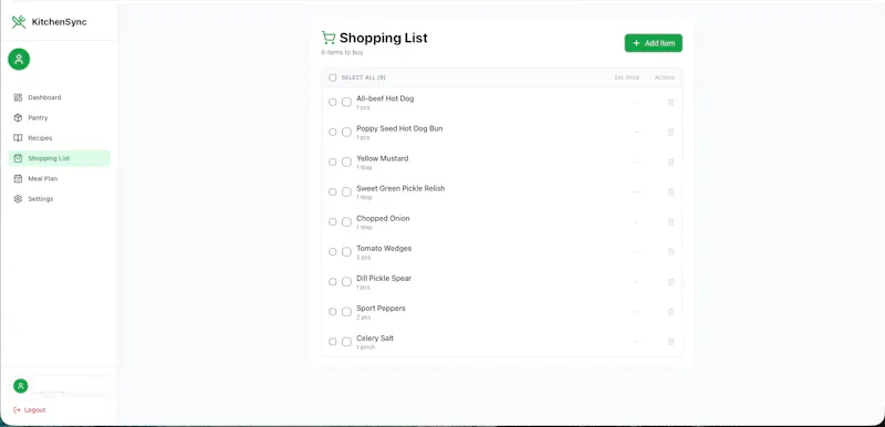 Kitchen sync pro screenshot 5