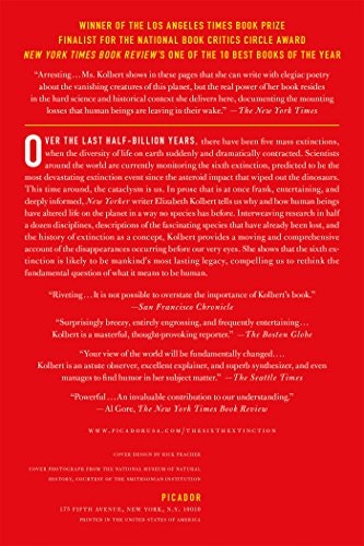 The Sixth Extinction: An Unnatural History gallery image