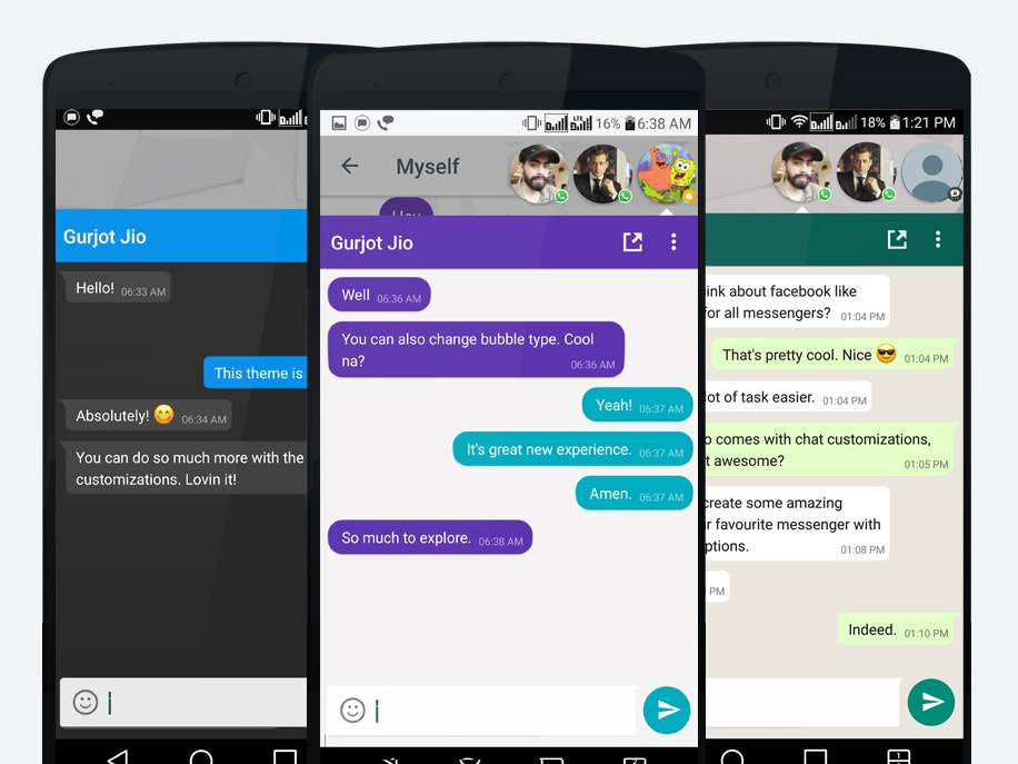 DirectChat - Facebook Like ChatHeads for All Messengers