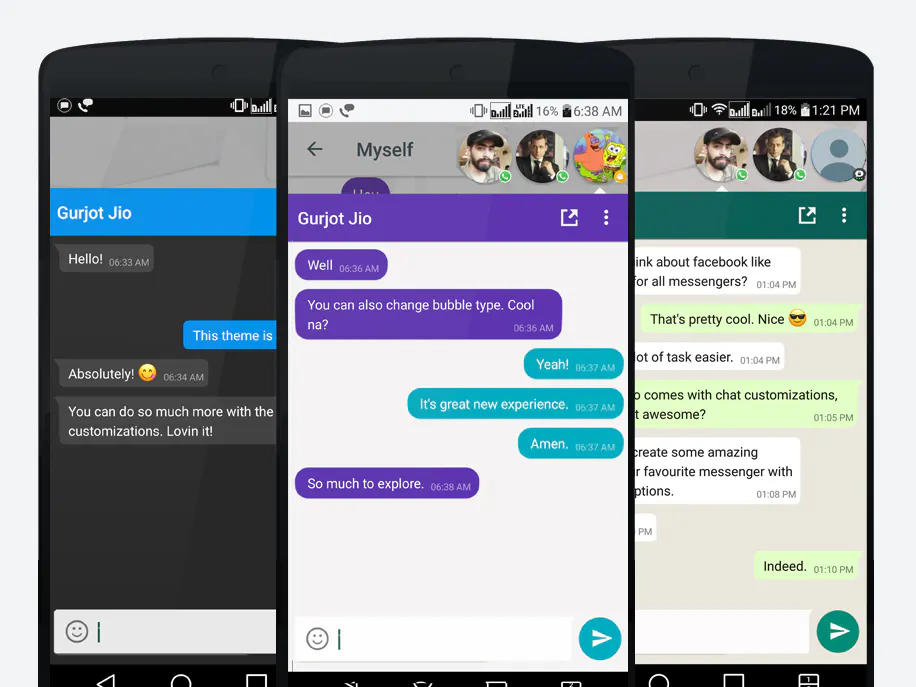 DirectChat - Facebook Like ChatHeads for All Messengers