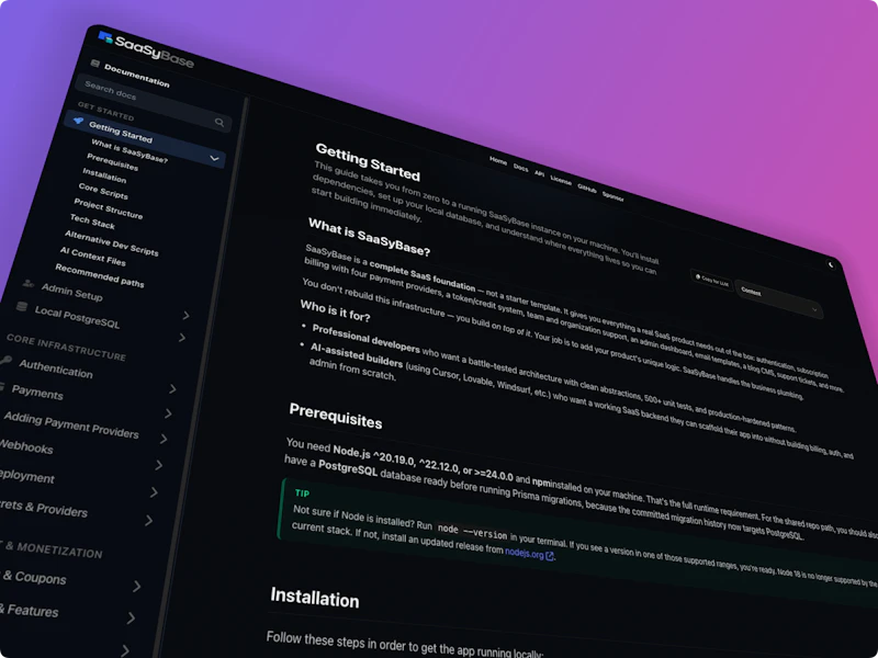 SaaSyBase screenshot 4