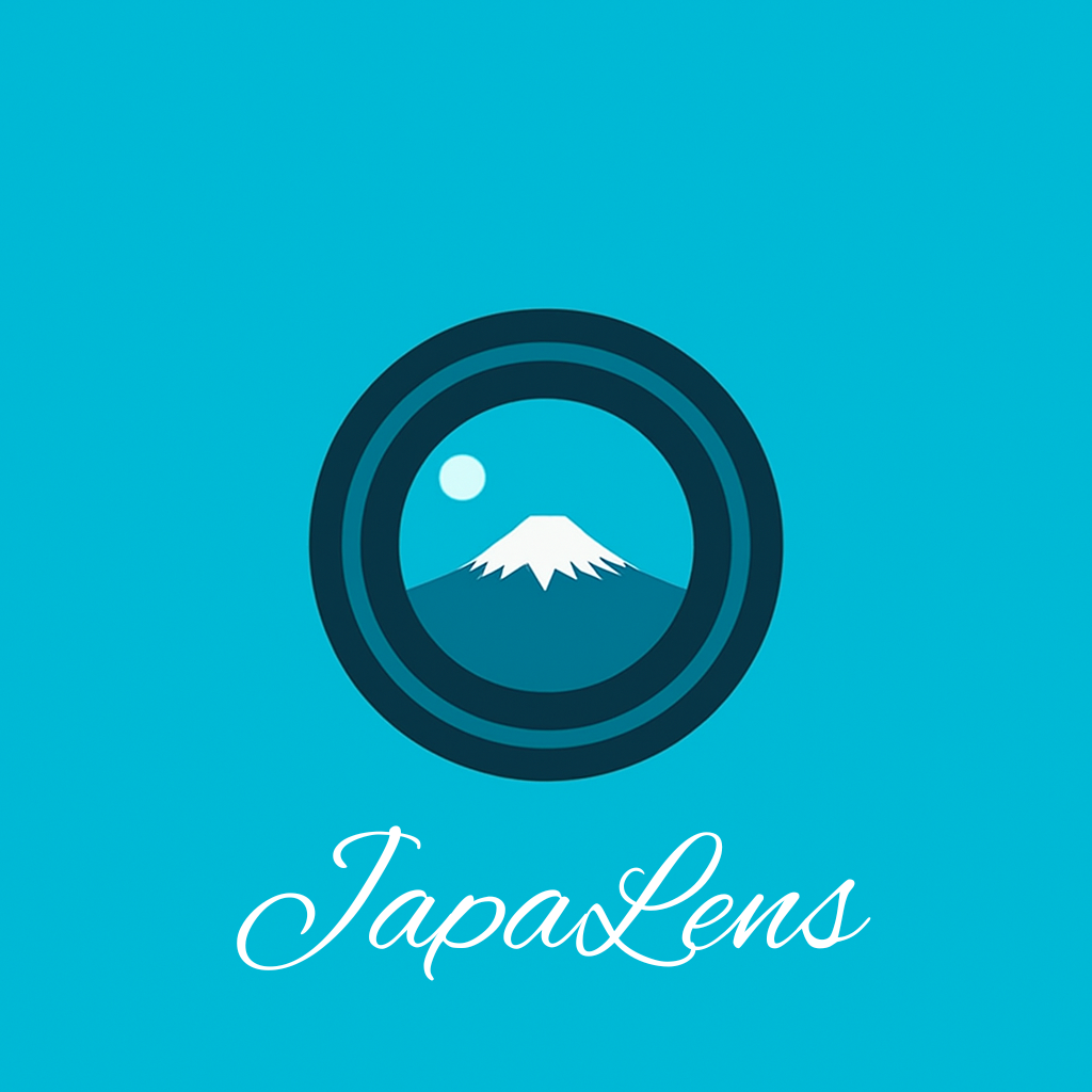 JapaLens - Product Hunt launch logo and brand identity