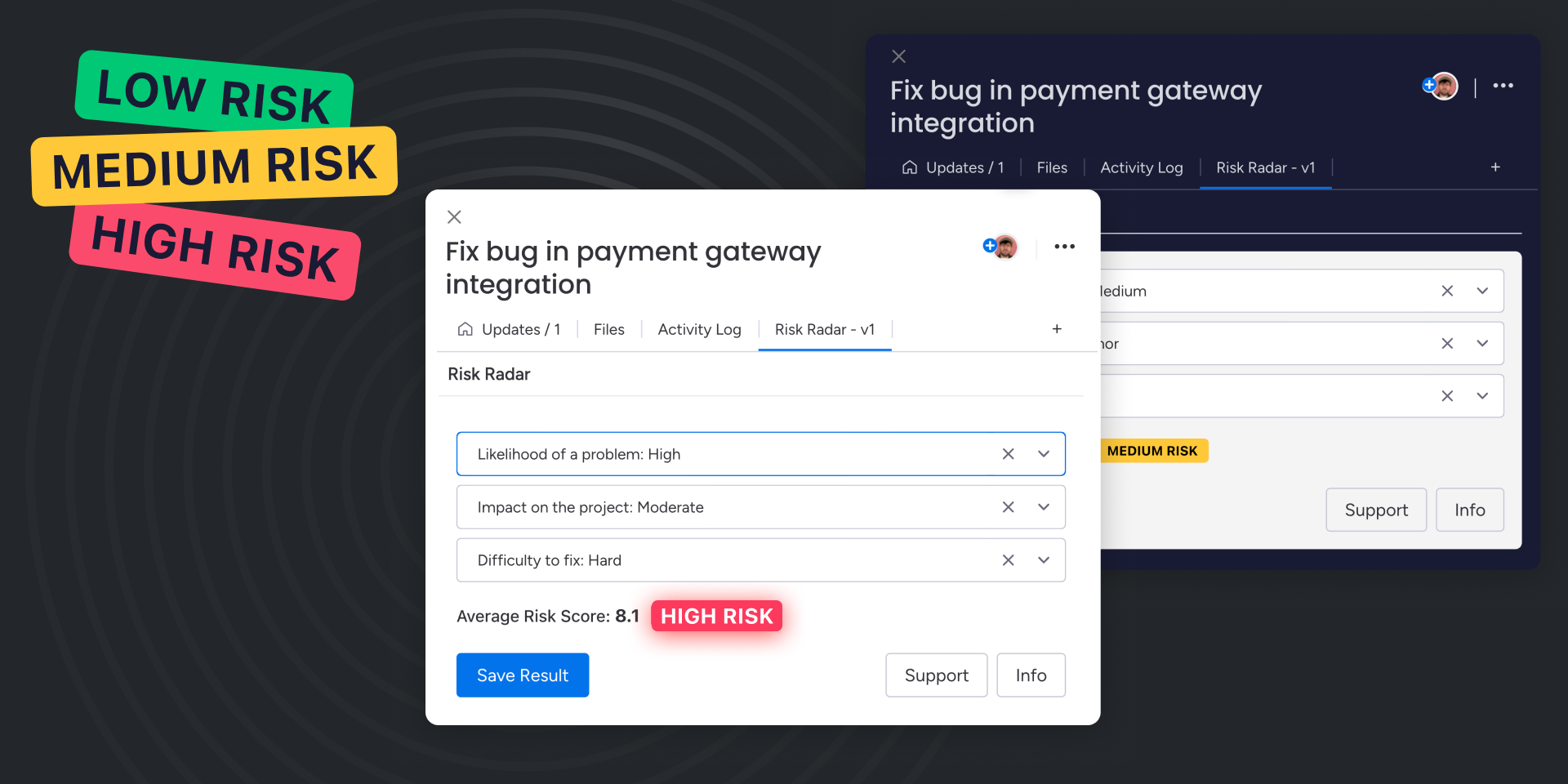 Risk Radar for monday.com gallery image
