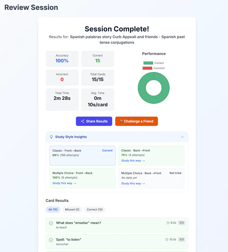 FlashLearnAI-Flashcards & Spaced Recall screenshot 3