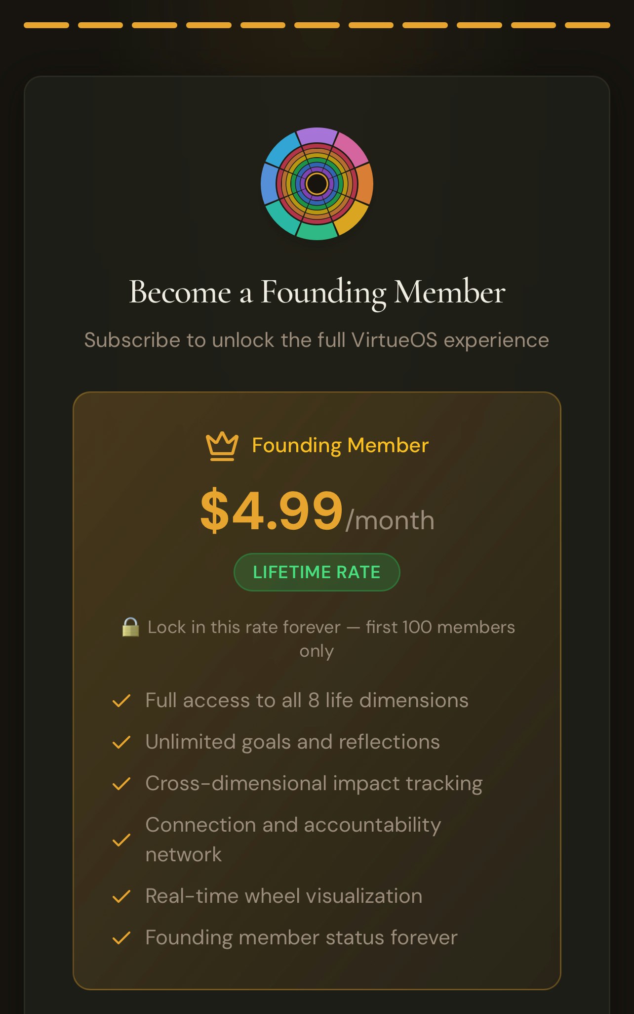 VirtueOS - Screenshot 3 showing product features and functionality