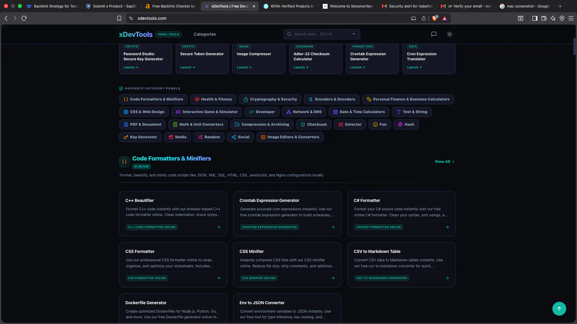 xDevTools gallery image