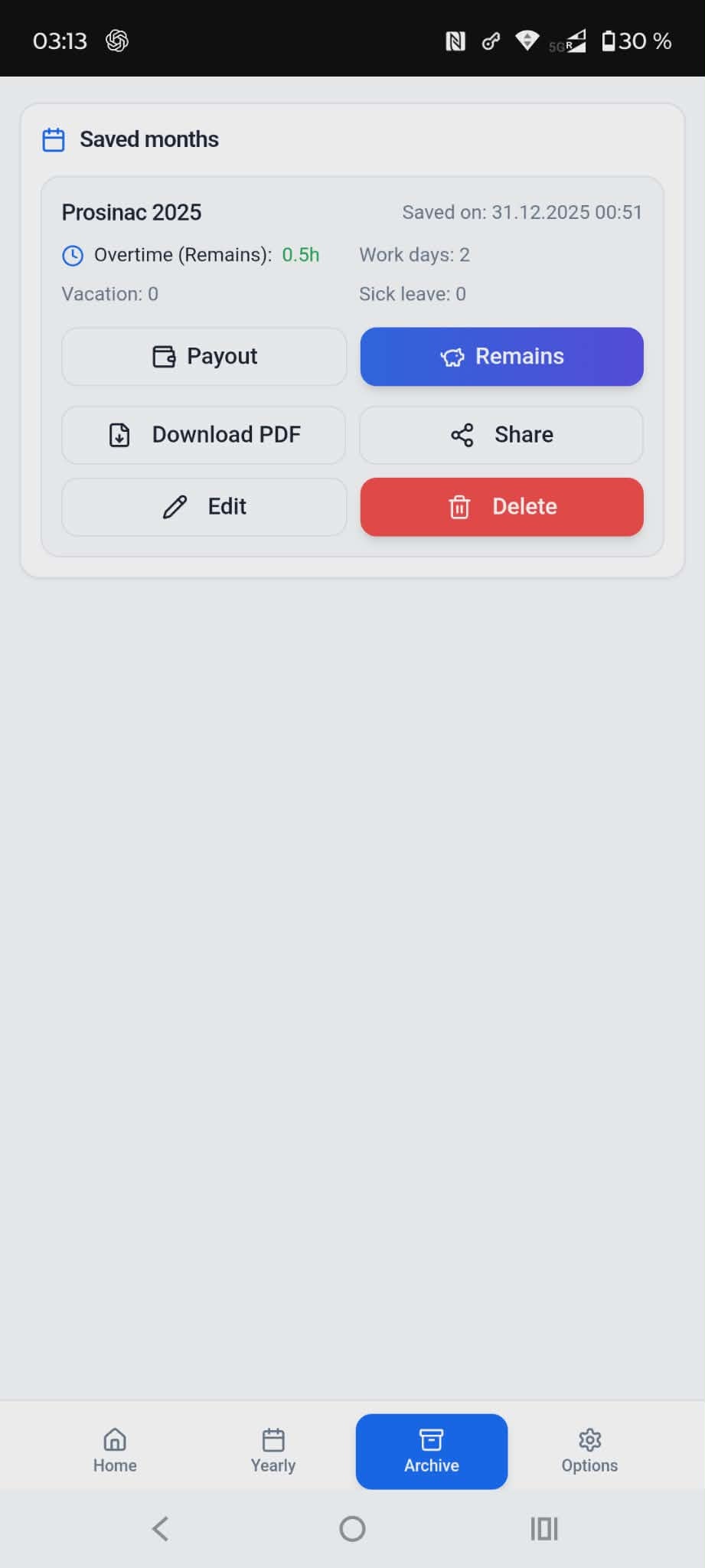 TimeSheetPro - Screenshot 4 showing product features and functionality