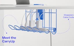 CarryUp - Floating Cable Management Tray media 2