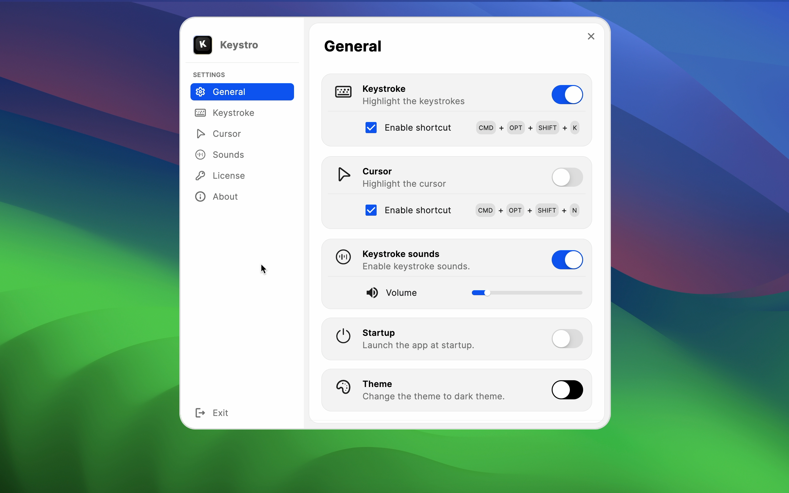 Media Keystro 4